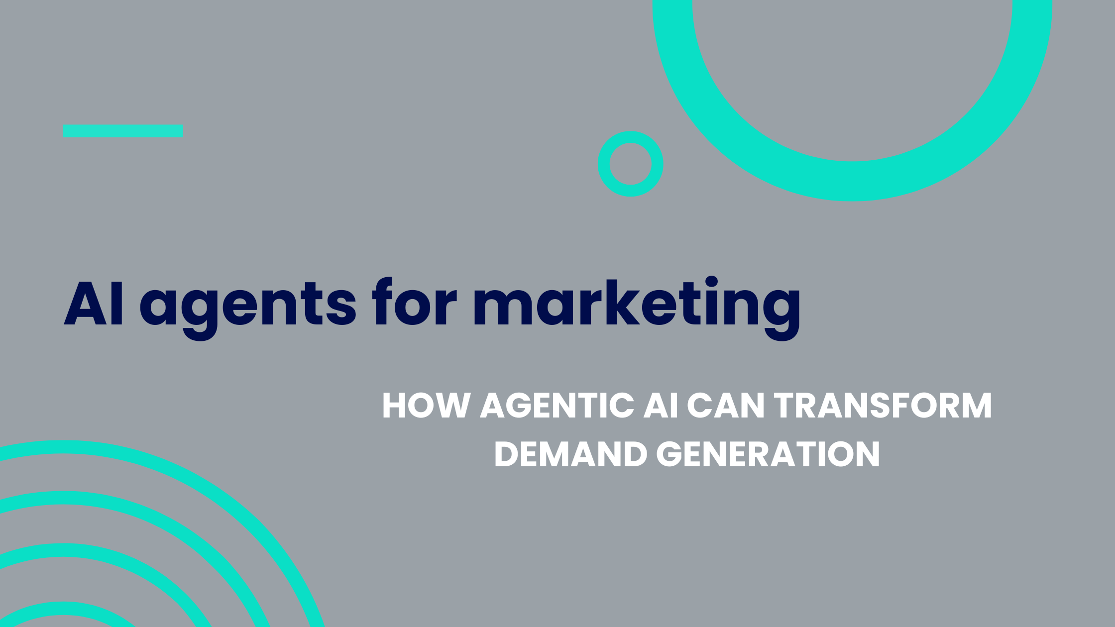 AI Agents for Smarter Marketing