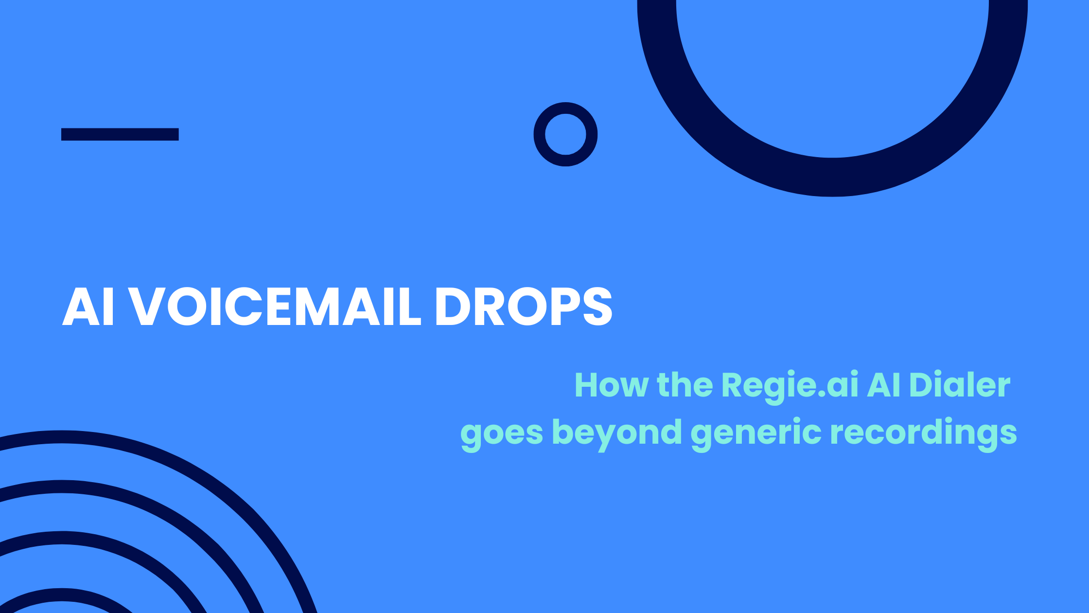 Smarter Voicemail Drops with AI